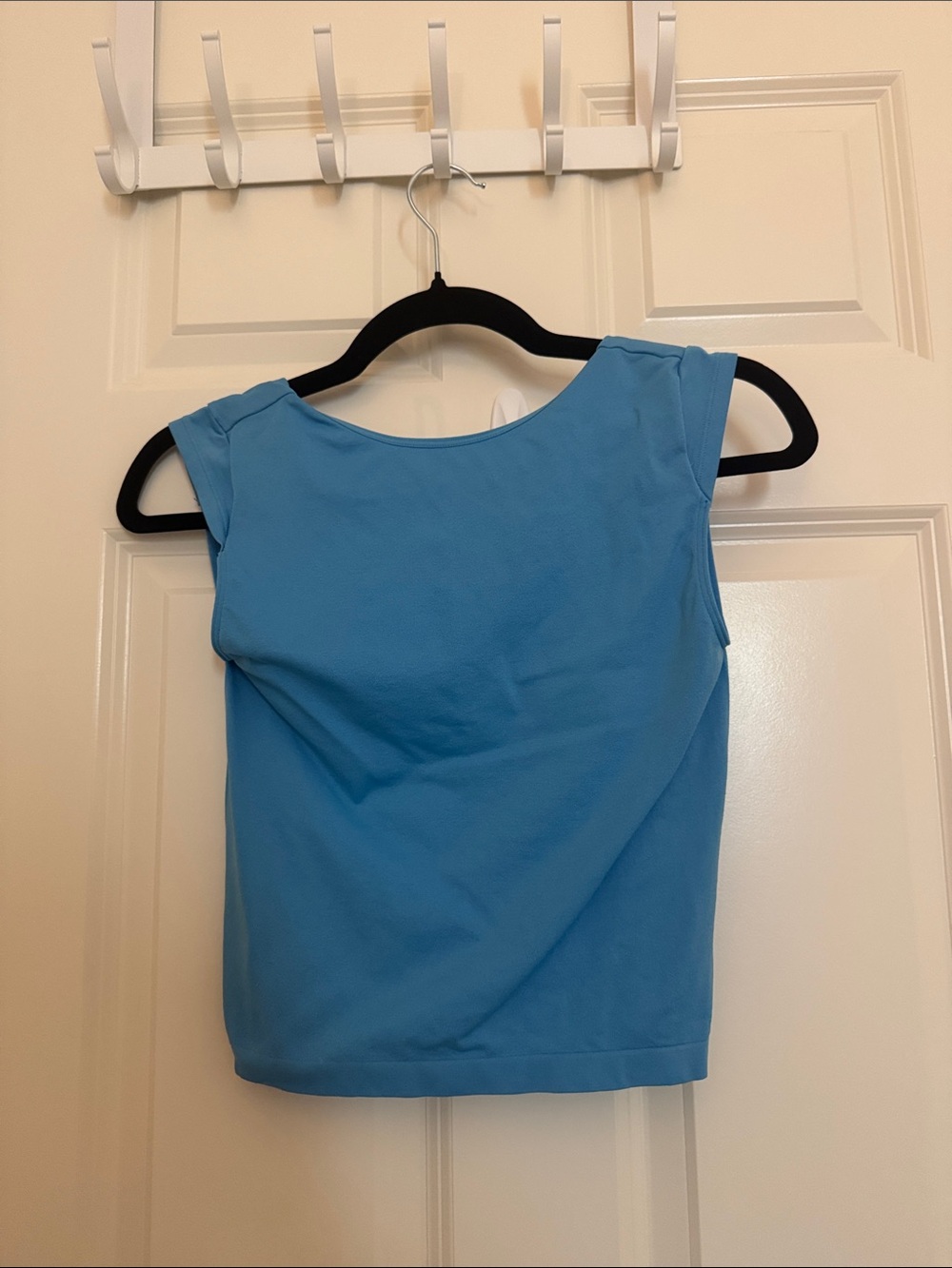 Target Wild Fable Women’s High Neck Blue Women's Cap Sleeve Top
